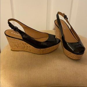 Coach wedge sandals